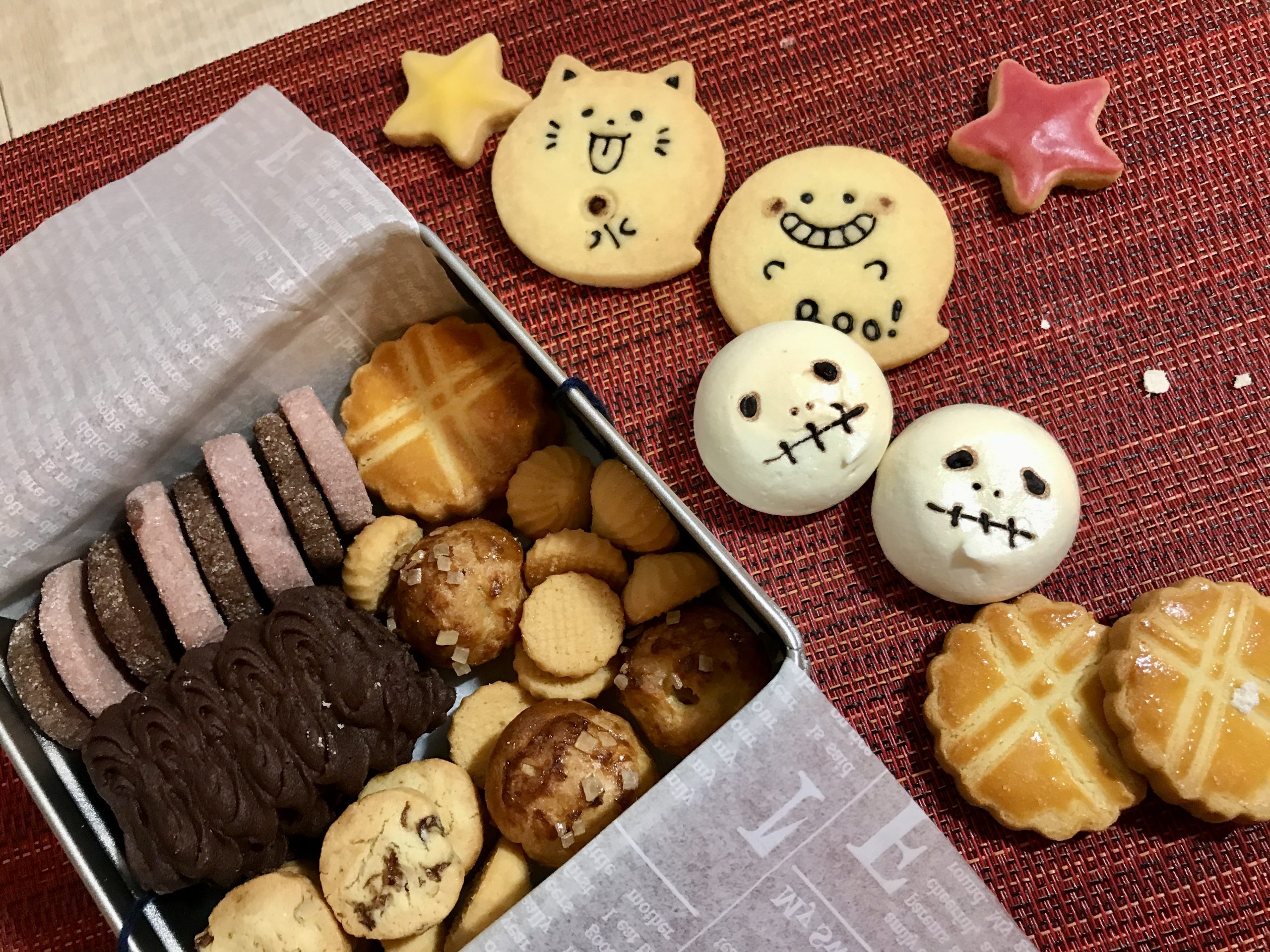 素敵なクッキー缶！可愛いクッキーをたっぷり詰め込んで、『菓子工房 cotori no te』〜の島のお話〜 tendertou